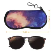 Portable Anti-scratch Dust-proof Neoprene Zipper Eye-Glass Eyeglasses Case Bag