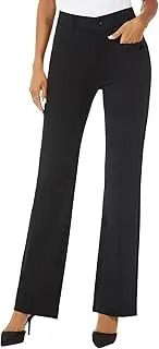 [iChosy] Women's High Waist Stretchy Bootcut Dress Work Slacks Pants with Pockets