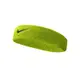 NIKE 運動頭帶 單色頭帶 運動 吸汗 透氣 綠 AC2285-710