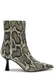 Aeyde Zuri 75 Leather Ankle Boots - Cream - 36 (IT36 / UK3) 36 (IT36 / UK3)