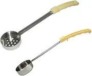 Snblzhef Stainless Steel Pizza Sauce Spoon Pizza Spread Ladle Serving Spoon with Long Handle Kitchen Baking Tool 3 Ounce