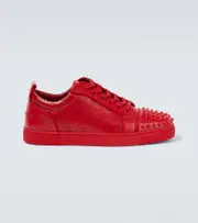 [Christian Louboutin] Christian Louboutin Louis Junior Spikes sneakers AU 12 red
