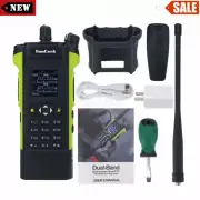 HAMGEEK APX-8000 12W Dual Band Walkie Talkie VHF UHF with Dual PTT Duplex Mode