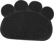 COMPUKAS Cat Litter Mat Non Slip Litter Box Under Mat Easy to Clean Pet Feeding Mat for Cats Durable and Scratch Resistant Home Accessory