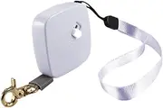 Qianly Dog Leash Retractable Retractable Leash Puppy Walking Rope Leash Pet Dog Leash for Playground Camping Pet Supplies Beach, White