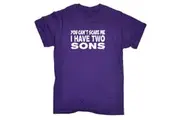 You Cant Scare Me Have Two Sons - Mens Funny Novelty T-Shirt TShirt / T Shirt