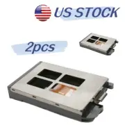 2pcs S410 Hard Disk Drive HDD SSD Caddy For Getac Adapter Cable Sponge