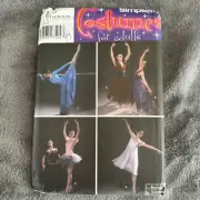 Simplicity 5138 Costume Sewing Pattern Sz 14-20 Jazz Ballet Dance Tutu Cosplay
