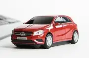 Cassette Car Mouse Mercedes Benz A-Class Wireless Mouse Jupiter Red w/ receiver