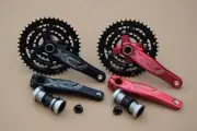 Mountain Bike Crankset 104 BCD Integrated Hollow Crankset Single Crank Set