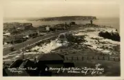 Watsons Bay NSW Australia Signal Station & Sydney Heads 1920 RPPC Postcard COPY
