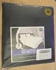 Utopia Bedding Bed Sheet Set - Brushed Microfiber 4 Piece King Black Bedding