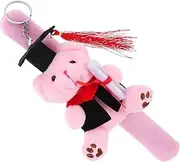 Toddmomy Plush Graduation Bear Slap Bracelet for Soft and Adorable Wristband Lightweight Slap Bracelets for Parties for Boys Fun Graduation