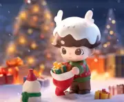 POP MART Dimoo Christmas Gift 100% Figurine Action Figure Birthday Gift Kid Toys