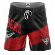 NEW Essendon Bombers Youths Barrel Board Shorts