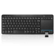Multi-Device Wireless Bluetooth Keyboard with Touchpad-Wireless TV Keyboard w...