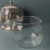 在飛比找momo購物網優惠-【LaCafetiere】Izmir玻璃茶海 1.2L(泡茶