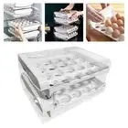 Egg Holder Fridge Egg Drawer Organizer Egg Storage