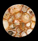 Antique Marble Top Handmade Center Coffee Table Countertop Bar Tables Decors