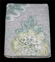 Rose Tree Madura Soft Tones Jacobean Floral Lined Tailored Valance 17 X 80 NIP
