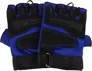 ULTECHNOVO 1 Pair Slip Half Finger Gloves for Men Ergonomic Breathable Design for Cycling Motorcycling and Fitness Activities Comfortable Fit for Outdoor Sports