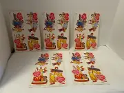 Vintage 1974 Mcdonalds valentines 20 Cards New old stock Hamburglar Grimace