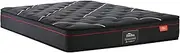 BEDRA BEDDING Cool Gel Bed Mattress 22CM Thickness, Bedding Mattresses 6-Turn Coil System, Medium Firm, Tight Top Design, 203x153CM