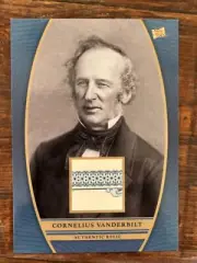 CORNELIUS VANDERBILT Pieces of the Past Relic 2024 #SR-CV