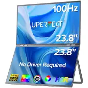 23.8" Dual Monitor 1920x1080 100Hz USB-C HDMI Gaming Laptop Extender Screen