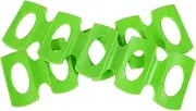 [ELAYARD] 2pcs Green Silicone Beer Pad Can Beverage Storage Rack for Easy Organization Refrigerator Home Bar and Party Settings