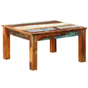 Coffee Table Square Reclaimed Wood vidaXL