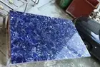 Onyx Bath Countertop ,Blue Semiprecious Stone Vanity Agate Quartz Counter Table