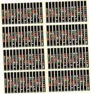 Abaodam Map Sticker for Guitar 10pcs Fretboard Labels Notes for Learning Guitar