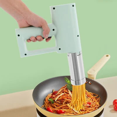 Handheld Portable Electric Pasta Maker 5-in-1 Noodle Maker Machine Rechargeable