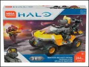 HALO MEGA CONSTRUX WARZONE GBW74 WARTHOG SECURITY PATROL PLAYSET BUILDING TOY