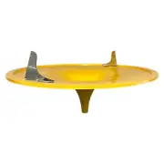Spiral Coin Funnel D100 – Fun Donation Collector & Wishing Well (GOLD)