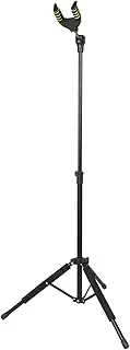 Versatile Guitar Tripod Stand, Auto Lock, Thickened Construction for Various Guitars Basses Ukuleles