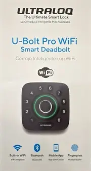 ULTRALOQ U-Bolt Pro WiFi Smart Lock