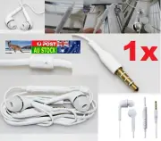 Quality 3.5mm In-ear Earphone with Mic for S4 J5 samsung Iphone Sony Xiaomi AU