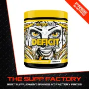 Faction Labs DEFICIT CLINICAL 50srv GOLDEN PASSIONFRUIT| Fat Burner Energy SALE!
