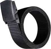 [OATIPHO] Canvas Belts for Men Women Belt Belts Mens Woven Belts Mens Belts for Jeans Belt for Women Jeans Waist Belt for Men Mens Casual Belts Belt Bridge for Men Black