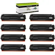 8PK Black CF500A Toner fit for HP Color LaserJet Pro M280nw M281fdn M281dw MFP