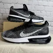 Nike W Air Max Flyknit Racer Oreo Black White DM9073-001 Womens Sz 9/Mens Sz 7.5