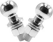 BUGUUYO 2pcs Trailer Hitch Ball Mount M22 3.5t Heavy Duty Trailer Ball for Rv Trucks