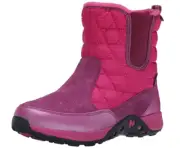 Merrell Kids Jungle Moc 2 Waterproof Quilted Boot Pink MY54391 NIB