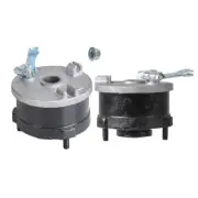Pair Front Drum Brake Housing 3 Stud Wheel Hub For ATV Quad Buggy Go Kart Cart
