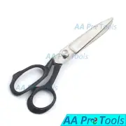 Tailor Scissors 8" Sewing Dressmaking Upholstery Fabric cutting Shears Black