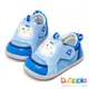 Dr. Apple 機能童鞋 寶寶元氣笑臉透氣學步鞋-水藍