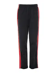 Junior Track Pants Navy With Red Panels
