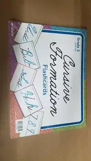 Abeka Cursive Formation Flashcards BRAND NEW